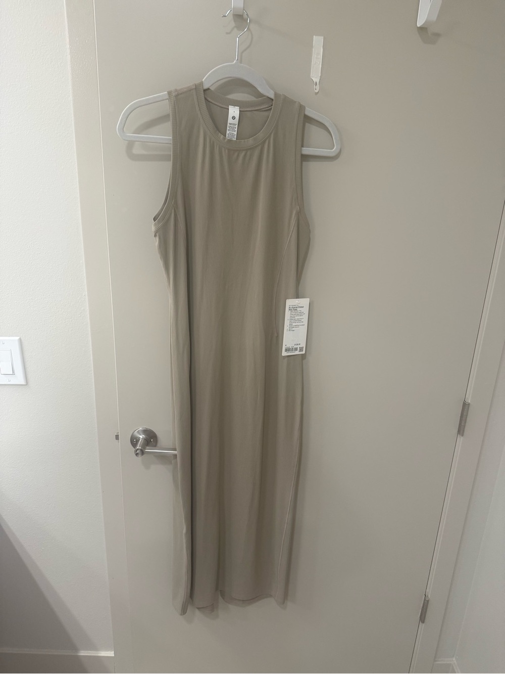 Lululemon All Aligned Ribbed Midi Dress - Picture 3 of 5